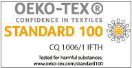 Certificat Oeko Tex standard 100 fils ONYX;